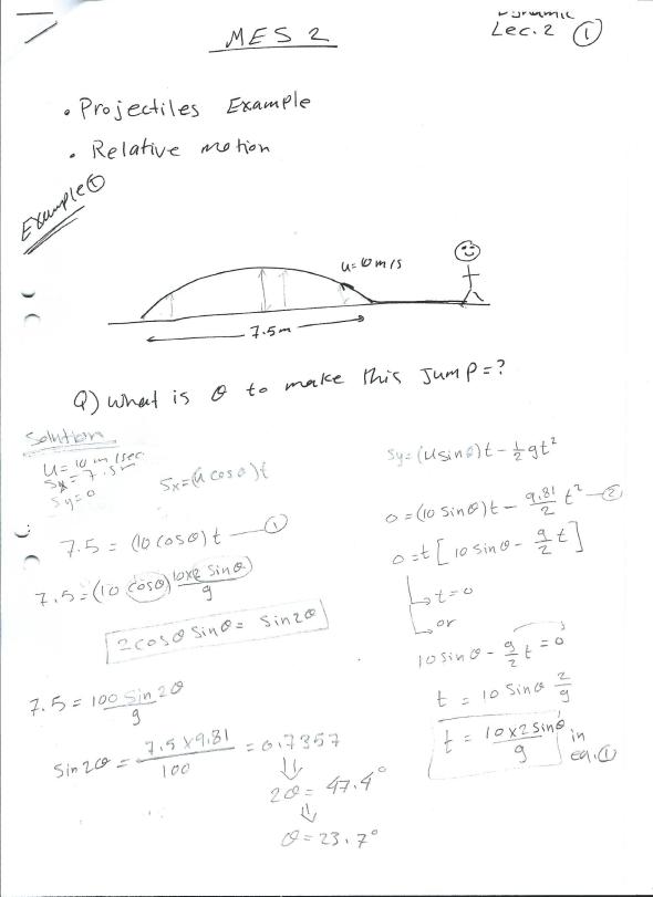 Engineering Science 2 Lecture Notes - 9